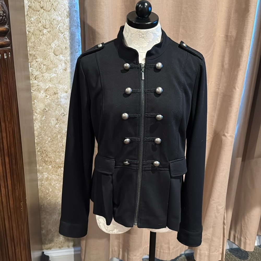 Apt 9 size large black military coat